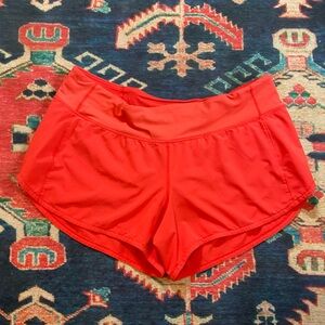 Lululemon Speed Up, LR 4”, Sz 10